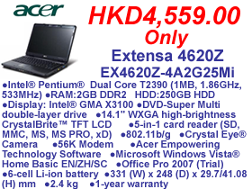 ACER Extensa 4620Z Notebook